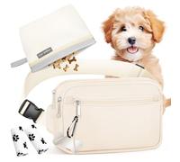 YIBONIKA Treat Bag for Dogs, Food Bag Dog Training with Practical One-Hand Opening I Dog Treat Bag for Training & Puppy Education I Dog Dog with Waste Bag Hands-Free Hook