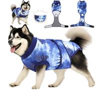 YibooAura Dog Surgery Recovery Suit for Female/Male Spay & Neuter, Large/Medium/Small Dogs Onesie Full Body Surgical Suits After Spayed/Neutered, Medical Pet Onesies Bodysuit Post Neutering Essentials