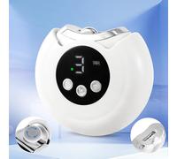 Yibosoar Electric Automatic Nail Clipper with LED Light & 3 Speeds, Fingernail Cutter and Polisher 2 in1 Nail Scraps Storage Rechargeable Safety Fingernail Trimmer for Baby Seniors and Adult Gift