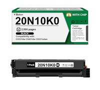 YiBoton 20N10K0 CS331 CS431 Black Toner Cartridge with Chip Compatible with Lexmark CS331 CS431 CX331 CX431 Series Printers, Work for CS331dw CX331adwe CS431dw CX431adw Laser Printers