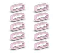YIBOZI 10 Pieces Silicone Fastener Ring 18mm /20mm /22mm Wristband Keeper Smartwatch Strap Retainer Holder Replacement Accessory