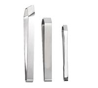 YIBOZI 3 Pack U-shaped Fish Bone Removers Plucking Tweezers Hair Plucking Tools Pliers Kitchen Gadgets Stainless Steel Material Fish Bone Pliers