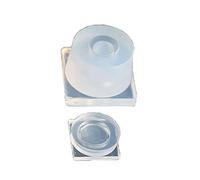 YIBOZI 3D Jar Resin Mold Set Soft Silicone Mold Resin Storage Container Mini Cylinder Bottle Supplies for Jewelry Making Tools 3D Jar Silicone Mold