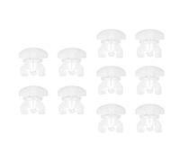 YIBOZI Pack Of 10 Universals Curtain Track Stoppers for Smooth Glides and Easy Installation