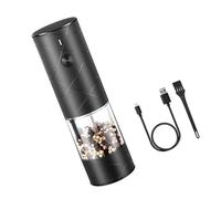 YIBOZI Salt,Electric Coffee Grinder Wireless Portable Multipurpose Mill Kitchen Tool With Ceramics LED Light