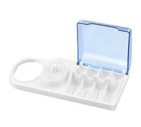 YIBOZI Storage Stand,Electric Toothbrush Head Holder Stand with Blue Electric Brush Head Bracket for Home and Travel Bathroom Supplies