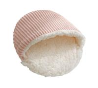 YIBOZI warm pads,Winter Warm Hamster Bed Mat Soft Plush Flannelette Small Pet Bedding Breathable Wicking Small Animal Nest Pad