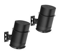 Yibracki 2 Pack Adjustable Speaker Wall Mount for Sonos Move and Sonos Move 2, Wall Mounted Bracket, Adjustable Tilt and Swivel, Space Saving Speaker Holder,Black