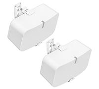 Yibracki Speaker Wall Mount for Sonos 5 & Play 5 - Tilt & Swivel Adjustable, White