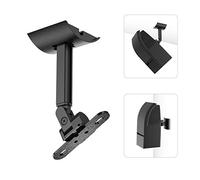 Yibracki Wall and Ceiling Mount for Bose Speakers, Compatible with Bose 161, 151 SE, 100 Models, Adjustable Tilt & Swivel, 2-in-1 Design, Black