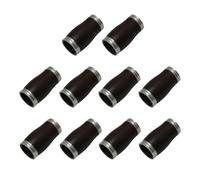 Yibuy 10 Pcs Clarinet Barrels Tuning Tube 2.36x1.3 Inch for Tones Beginner Black