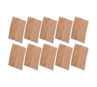 Yibuy 10 Pcs DIY Saxophone Clarinet Neck Joint Corks Square Set Wood Color Alto Sax Cork Square