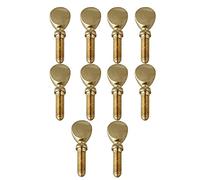 Yibuy 10pcs Soprano Alto Tenor Saxophone Clarinet Neck Screws for Tightening Golden