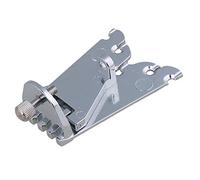 Yibuy 5 String Banjo Tailpiece 6.7 x 2.5 x 0.4cm Silver Zinc Alloy for Guitar Parts Replacement