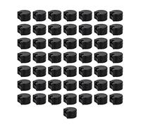 Yibuy 50PCS Clarinet Thumb Rest Cushion Rubber 0.67x0.63x0.39inch for Practice