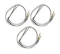 Yibuy 6 Pcs Sensitive Piezo Saddle Transducer Pickup for Folk Acoustic Guitar