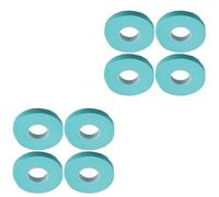 Yibuy 8 Pcs Chinese Guzheng Lute Beginners Adhesive Tape Rolls 10meter Blue