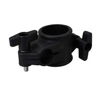 Yibuy Black Electronic Drums Kit Tubing Rack T Clamp Clip Bracket Mount 22mm CR-22