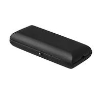 Yibuy Black PU Leather Oboe Reed Case Box For 3PCS Reeds Hold Storage Protector