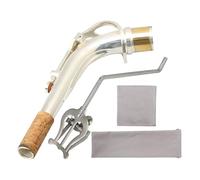 Yibuy Music Clip Stand Bend Neck Tube for E Flat Alto Saxophone 24.5mm Set