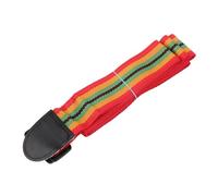 Yibuy Nylon Djembe Strap 126inch x 1.9inch for Music Lovers Red & Yellow & Green