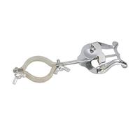 Yibuy Silver Clarinet Clamp-On Holder Lyre Sheet Clip Holder Musical Part