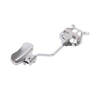 Yibuy Trumpet Marching Lyre Clamp Sheet Music Clip Replacement 6.3 x 2.28inch Silver