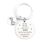 Yicadorn Gifts for Dad,Daddy Gifts from Daughter Son,Birthday Father Day Valentine's Day Gifts for Dads,Funny Dad Christmas Presents for Daddy,Father Day Keyring