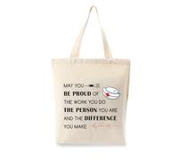 Yicadorn Nurse Gifts for Women,Personalised Nurse Student Graduation Inspirational Gifts,Tote Bags,Funny Thank You Accessories Female Nurse Gifts,Appreciation Paramedic Gifts for Women