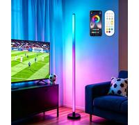 YICALE RGB Floor Lamp LED Corner Standing Light APP Remote Music Sync