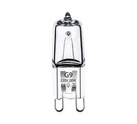 Yicare Halogen Bulbs 10pcs G9 Halogen Light Bulbs 230V 28W 2800K Warm White 370lm Clear G9 Capsule Bulb Dimmable