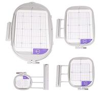 YICBOR 4 pcs Embroidery Hoop Set SA437 SA438 SA439 SA441 for Brother Babylock (4 in 1)