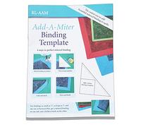 YICBOR Add-A-Miter Binding Quilting Ruler and Template #RL-AAM