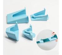 YICBOR Jelly Roll Fabric Tube Maker, 4Pcs Quilting Tools Set, Bias Tape Maker Kit for DIY Sewing and Fabric Roll Rug