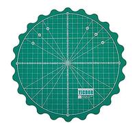 YICBOR Self Healing Rotary Cutting Mat for Office School Supplies Quilting, Paper Craft, Clay Craft, Art Craft (Green)