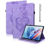 YiChZhe Case for iPad Air 11-Inch M4/M3/M2 (2026/2025/2024), iPad Air 5/4 (2022/2020 5th/4th Generation 10.9-Inch) Shockproof Protective Case with Adjustable Stand Card Slot Pen Holder Cover, Purple