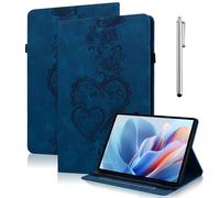 YiChZhe Case for Lenovo Idea Tab 11" 2025/Tab M11 2024 11" Shockproof Protective Case with Adjustable Stand Card Slot Pen Holder TB330FU Cover, Blue