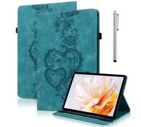 YiChZhe Case for Samsung Galaxy Tab S6 Lite 10.4 Inch 2024/2022/2020, PU Leather Protective Case with Stylus Pen & Card Slot, Compatible with SM-P620N/P625N/ P610N/P613N/P615N, Green