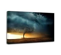 YICIMAOYI Fotografía De Campo De Tornado Foto De Fondo Poster Decorative Painting Canvas Wall Posters And Art Picture Print Modern Family Bedroom Decor Posters 08x12inch(20x30cm)
