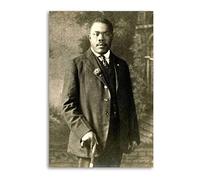 YICIMAOYI Marcus Mosiah Garvey Poster Decorative Painting Canvas Wall Posters And Art Picture Print Modern Family Bedroom Decor Posters 08x12inch(20x30cm)