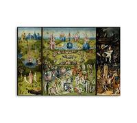 YICIMAOYI The Garden of Earthly Delights Triptych Poster Decorative Painting Canvas Wall Posters And Art Picture Print Modern Family Bedroom Decor Posters 08x12inch(20x30cm)