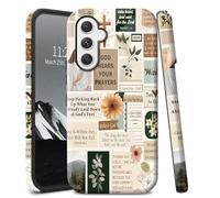 YICKLMNP Case for Samsung Galaxy S24 Plus, Slim Fit Hybrid Cover-Shockproof & Scratch Resistant,Dual-Layer Protection PC + TPU,Drop Defense,Anti-Yellowing,Christian Quotes 03