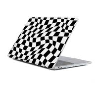 Yicomon Compatible with MacBook Air 15 Inch Case 2023 M2 2025 M4 Chip Model A2941 A3241, Plastic Hard Shell Case for Mac Air 15 with Touch ID (2023) - Psychedelic Chessboard