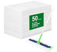 Yicotira XL Dry Sweeping Cloths for Swiffer Sweeper XL Mop - 50 Count Disposable X-Large Pet Dry Mop Refill - Heavy Duty Multi-Surface Dry Cloth Refills for Floor Cleaning (Mop is not Included)