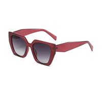 Yidata Y2K Futuristic Cat Eye Square Sunglasses for Women Men Non-Polarized Full Frame PC Frame & PC Lens Ins Trendy Fashion Sun Glasses for Daily Outfit Outdoor Travel Wear