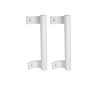 YIDELAI 2-Piece Sliding Door Handle 8-inch Aluminum Alloy Material is Applicable to The Replacement of Patio Door Glass Door and Some Old Door Handles, which is Easy to Install