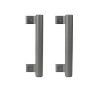 YIDELAI 2-Piece Sliding Door Handle 8-inch Aluminum Alloy Material is Applicable to The Replacement of Patio Door Glass Door and Some Old Door Handles, which is Easy to Install