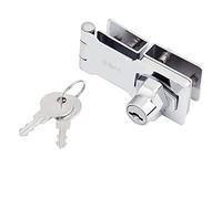 YIDELAI-Door and Cabinet Lock, Two-Way Door Lock Zinc Alloy Safety Furniture Lock Drawer Lock Fence Lock Exhibition Cabinet Lock, with Two Keys. Multi Purpose, Durable, Simple and Beautiful.