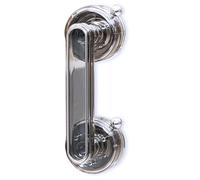 YIDELAI - Suction Cup Door Handle, Adhesive Cabinet Handle,Easy to Install, Suitable for Windows, Glass Sliding Doors, refrigerators, Cabinet Doors (L-Transparent - Black)