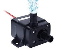yidenguk DC 12V Submersible Fountain Pump Mini Electric Brushless Fountain Water Pumps, IP68 Waterproof, 240L/H Lift 150cm